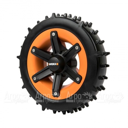 Колеса повышенной проходимости WA0953 для роботов газонокосилок Worx с V-образным протектором в Москве