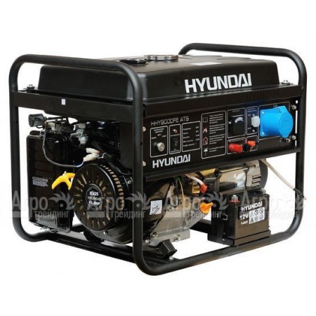 Бензогенератор Hyundai HHY 9000FE ATS 6.0 кВт (демонстрационный)  в Москве