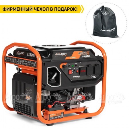 Бензиновый генератор инверторный Daewoo GDA 4600 Ei 4.2 кВт в Москве