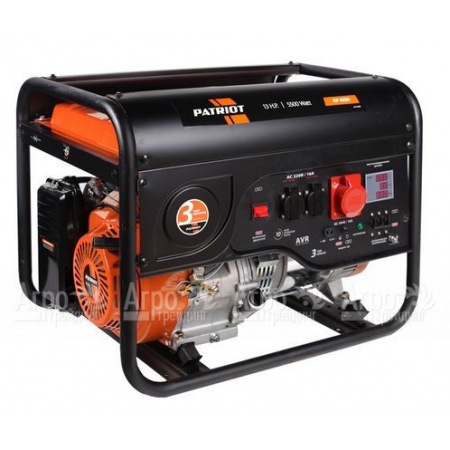 Бензогенератор Patriot GP 6530 5 кВт  в Москве