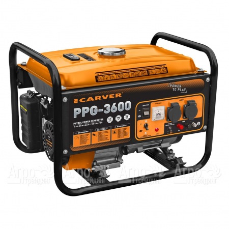 Бензогенератор Carver PPG-3600 2.5 кВт в Москве