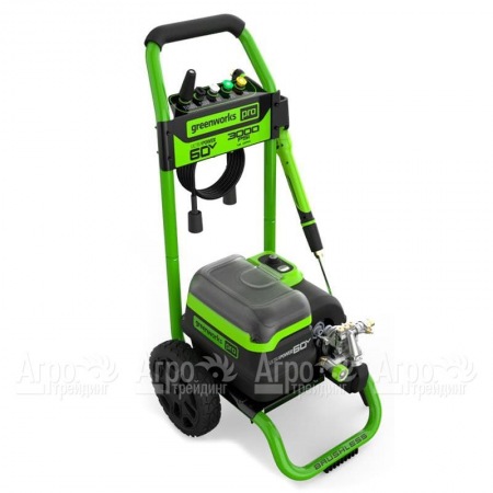 Мойка высокого давления GreenWorks 5106207 (без аккумулятора и зарядного устройства) в Москве