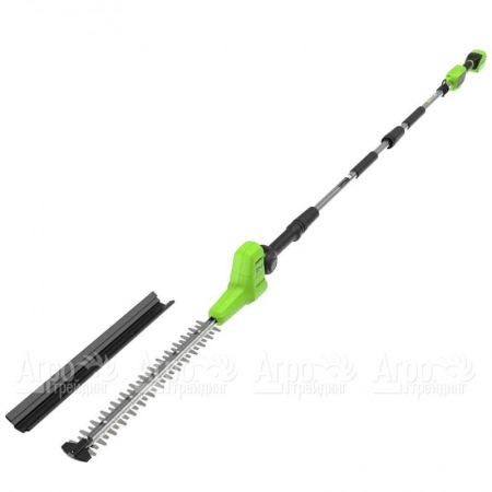 Аккумуляторный кусторез GreenWorks G24PH511 (без аккумулятора и зарядного устройства) в Москве