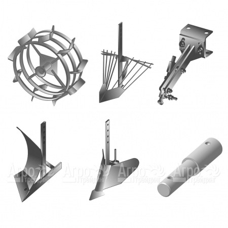 Комплект навесного оборудования для мотоблоков Целина ТИП.1  в Москве