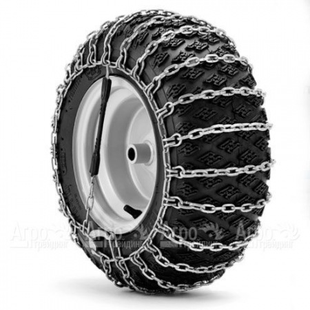 Цепи на колеса 16Х6,5-8&quot; для райдеров Husqvarna R 316T, R 213C  в Москве