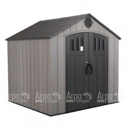 Пластиковый сарай LifeTime WoodLook 8х7.5 в Москве