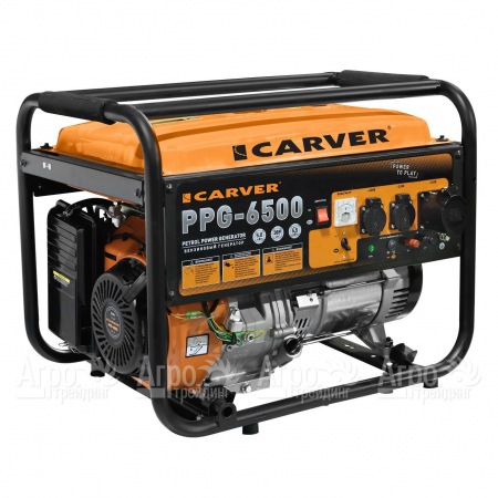Бензогенератор Carver PPG-6500 5 кВт в Москве