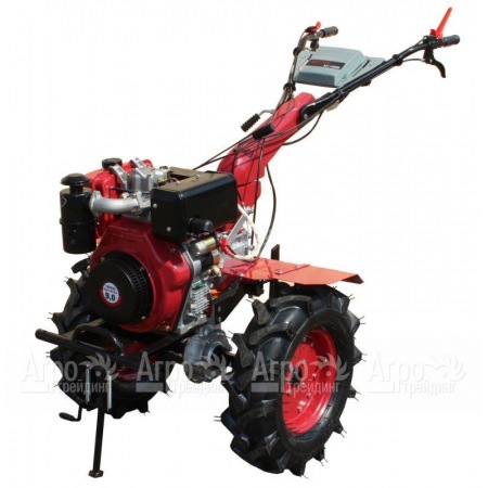 Мотоблок AgroStar AS 1100 BE-M с двигателем AgroMotor 186 F 9 л.с. (фрезы в комплекте) в Москве