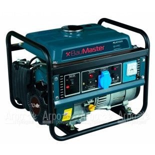 Бензогенератор BauMaster PG-87151X 1 кВт в Москве