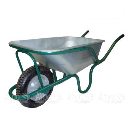 Тачка строительная VicArt ПРО-110ММУ с колесом 38х8 см  в Москве