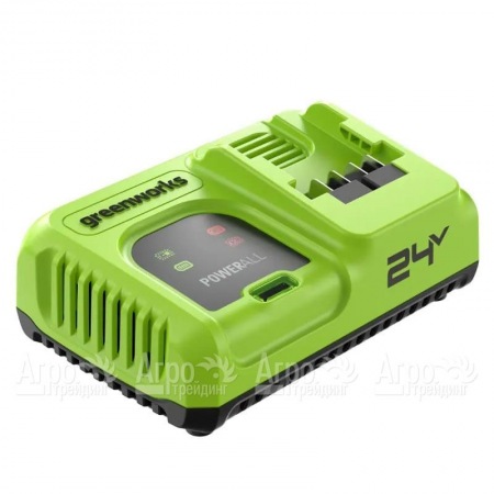 Ультрабыстрое зарядное устройство G24C8 для техники GreenWorks 24 В  в Москве