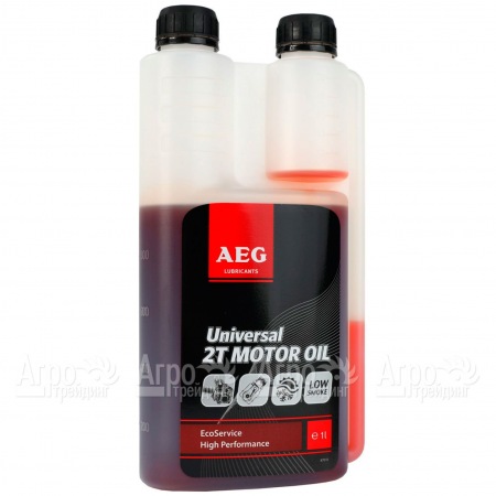 Масло минеральное Universal AEG 2T Motor Motor Oil API TC 1 л для 2-х тактных двигателей в Москве