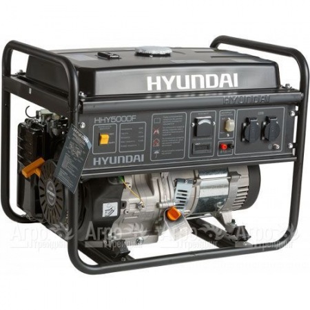 Бензогенератор Hyundai HHY 5000F 4.0 кВт  в Москве