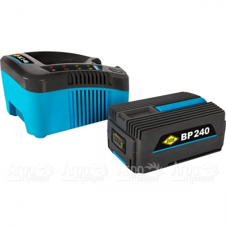 Набор ЗУ и АКБ BlueTech BC 2-40 + BP 240 для аккумуляторной техники DDE  в Москве