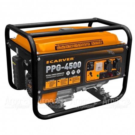 Бензогенератор Carver PPG-4500 3.2 кВт  в Москве