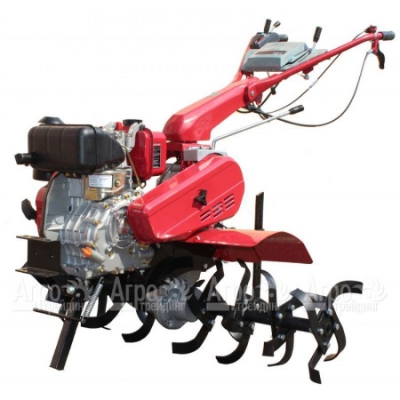 Мотоблок AgroStar AS 610 с двигателем AgroMotor 178 F 7 л.с. (с колесами 4х8) (фрезы в комплекте) в Москве