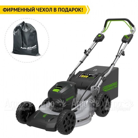 Газонокосилка аккумуляторная GreenWorks GC82LM46SP (без батареи и зарядного устройства)  в Москве