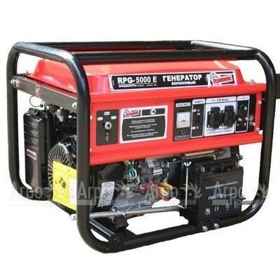 Бензогенератор Patriot Power RPG-6500E 5,0 кВт + колеса  в Москве