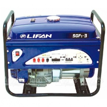 Бензогенератор Lifan 5 GF 2-3 4 кВт  в Москве