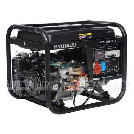 Бензогенератор Hyundai HY 7000LE-3 5 кВт  в Москве