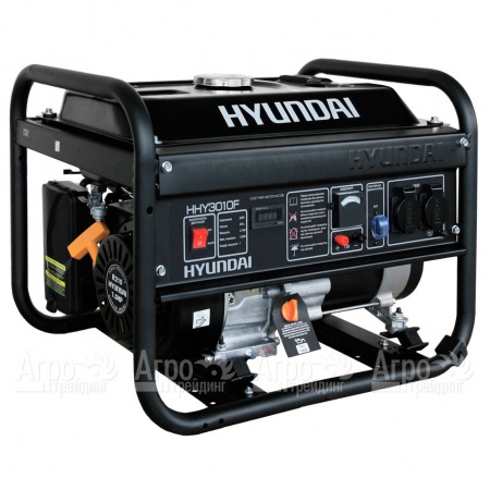 Бензогенератор Hyundai HHY 3010F 2.7 кВт  в Москве