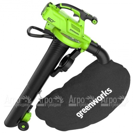 Воздуходувка аккумуляторная GreenWorks GD60BVII (без аккумулятора и зарядного устройства) в Москве