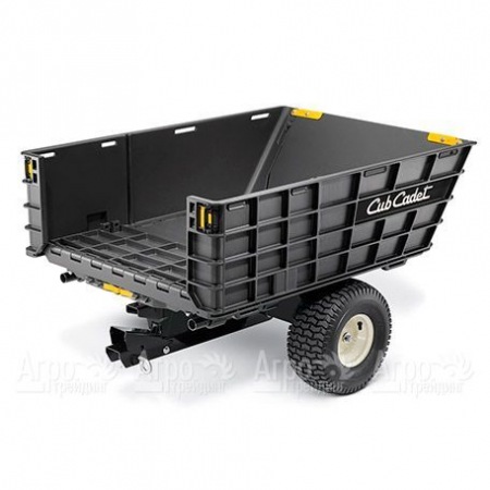Прицеп пластиковый, 400 кг для минитракторов Cub Cadet  в Москве