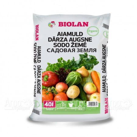 Садовая земля Organic Biolan 40 л в Москве