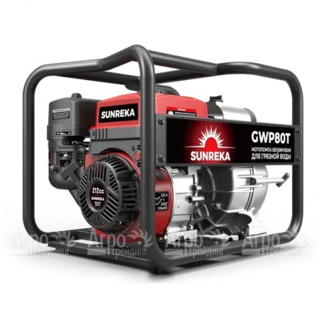 Бензиновая мотопомпа Sunreka GWP80T  в Москве