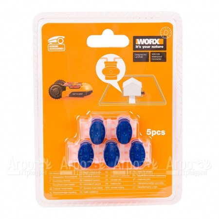 Коннекторы для ограничительных проводов WA0198 для роботов газонокосилок Worx в Москве
