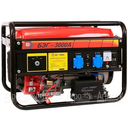 Бензогенератор Калибр БЭГ-3000А 2.5 кВт в Москве