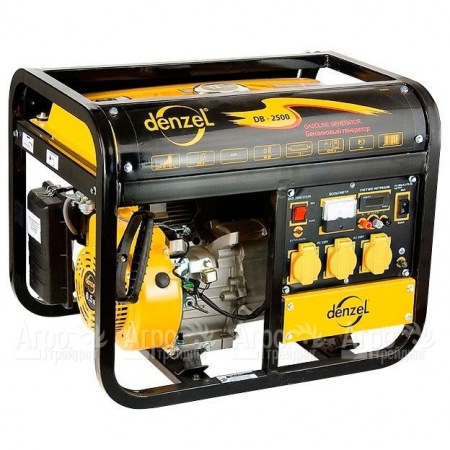 Бензогенератор Denzel DB2500 2 кВт в Москве