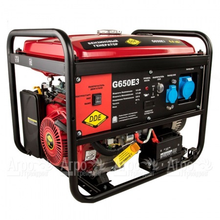 Бензогенератор DDE G650E3 6 кВт  в Москве