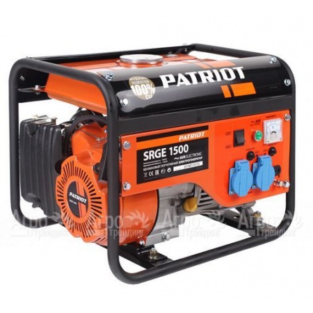 Бензогенератор Patriot Max Power SRGE 1500 1 кВт в Москве