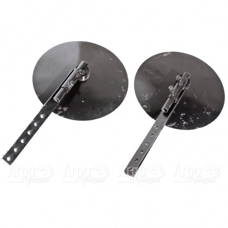 Окучник дисковый регулируемый, 390 мм для многофункциональных минитракторов Garden Scout (Скаут) T-12, T-15, T-24 в Москве