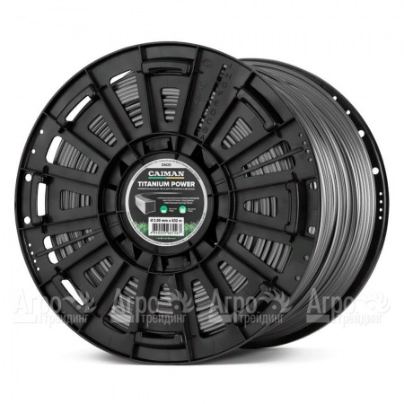 Профессиональная леска Titanium Power квадрат 3.5 мм 632 м для триммеров Caiman  в Москве