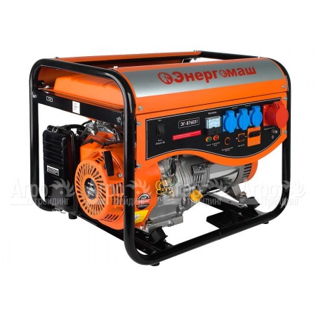 Бензогенератор Энергомаш ЭГ-876031 6 кВт в Москве