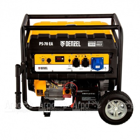 Бензогенератор Denzel PS-70 EA 6 кВт в Москве