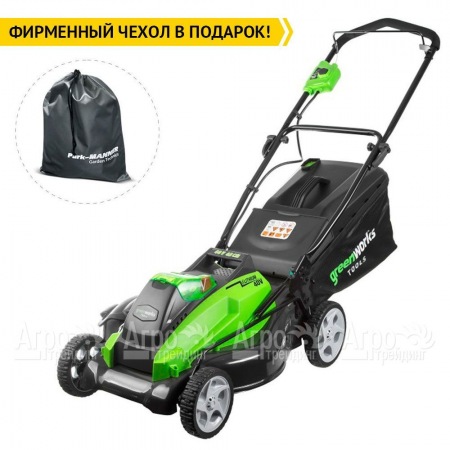 Газонокосилка аккумуляторная GreenWorks G40LM45K6  в Москве