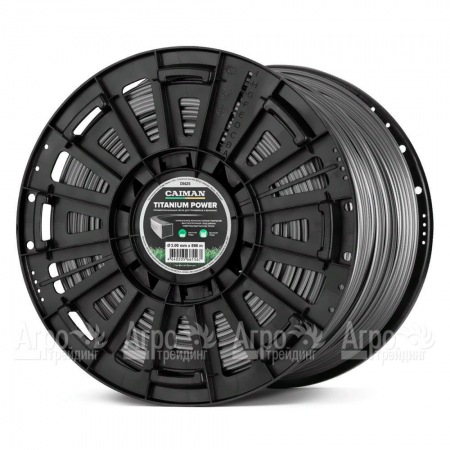 Профессиональная леска Titanium Power квадрат 3 мм 896 м для триммеров Caiman  в Москве