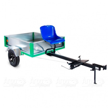 Тележка оцинкованная Мобил К ТПМ-350 для мотоблоков  в Москве