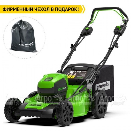 Газонокосилка аккумуляторная GreenWorks GD60LM51SPK4 в Москве