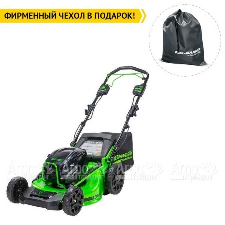 Газонокосилка аккумуляторная GreenWorks GC82HPLM51  в Москве