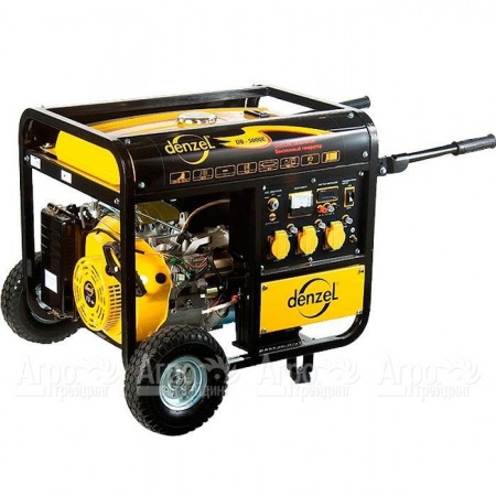 Бензогенератор Denzel DB5000Е 4 кВт  в Москве