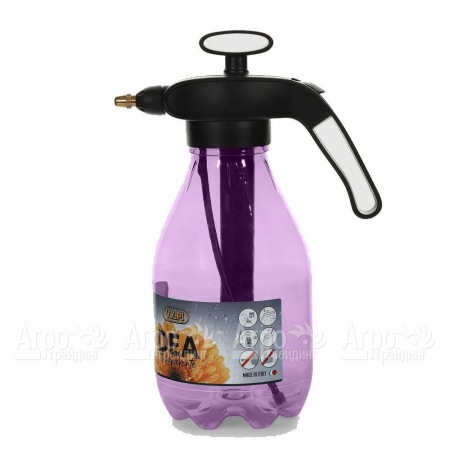 Ручной помповый опрыскиватель Volpi DEA с прозрачным баком в Москве