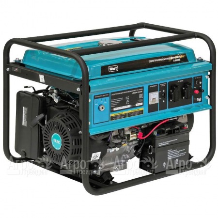 Бензогенератор Wert G 8000E (W0101.015.00) 6 кВт в Москве