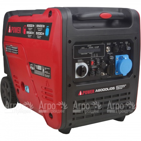 Бензогенератор инверторный A-iPower A6000LiGs 5.5 кВт в Москве