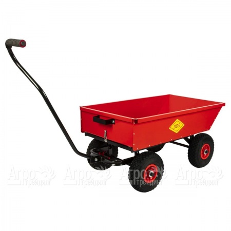 Тележка-самосвал четырехколесная с кузовом DDE в Москве