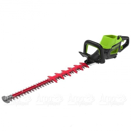 Аккумуляторный кусторез GreenWorks GC82HT2 (без аккумулятора и зарядного устройства) в Москве