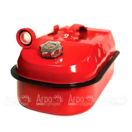 Канистра горизонтальная Звезда 10 л с заливным устройством (металл 0.6 мм) в Москве